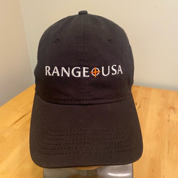 Range USA Embroidered  Logo Hat Cap Black - Picture 2 of 7